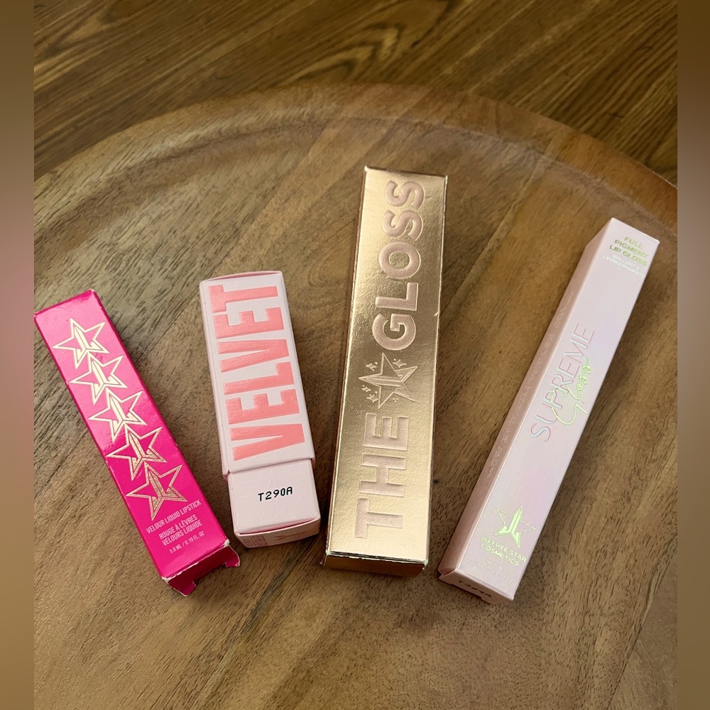 JEFFREE STAR ⭐️ Lip 👄 bundle of 4 pieces